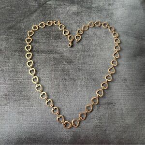 heart chain necklace